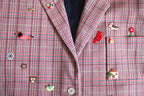 Blazer lana Principe di Galles