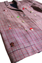 Blazer lana Principe di Galles