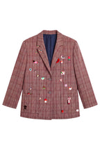 Blazer lana Principe di Galles