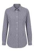 Camicia Vichy blu