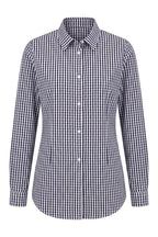 Camicia Vichy blu