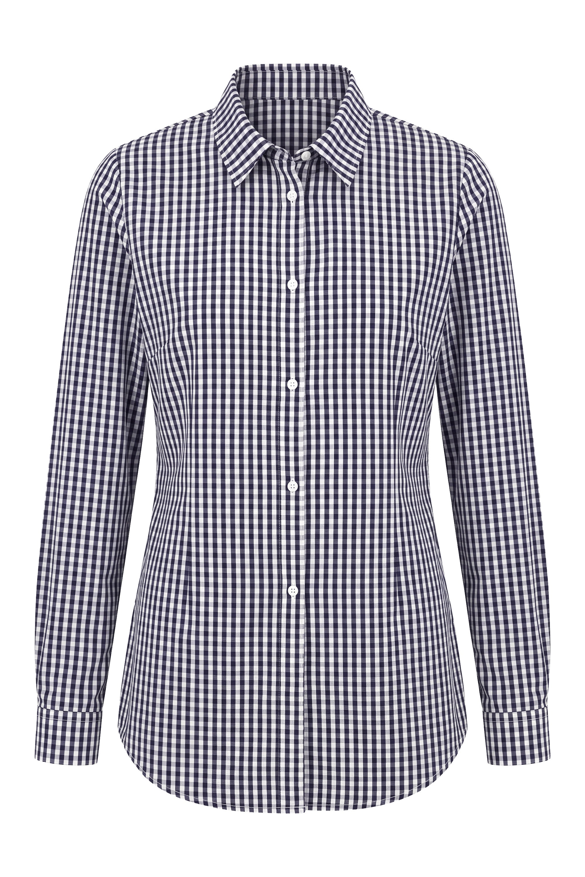 Camicia Vichy blu