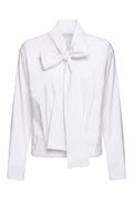 Camicia fiocco bianca