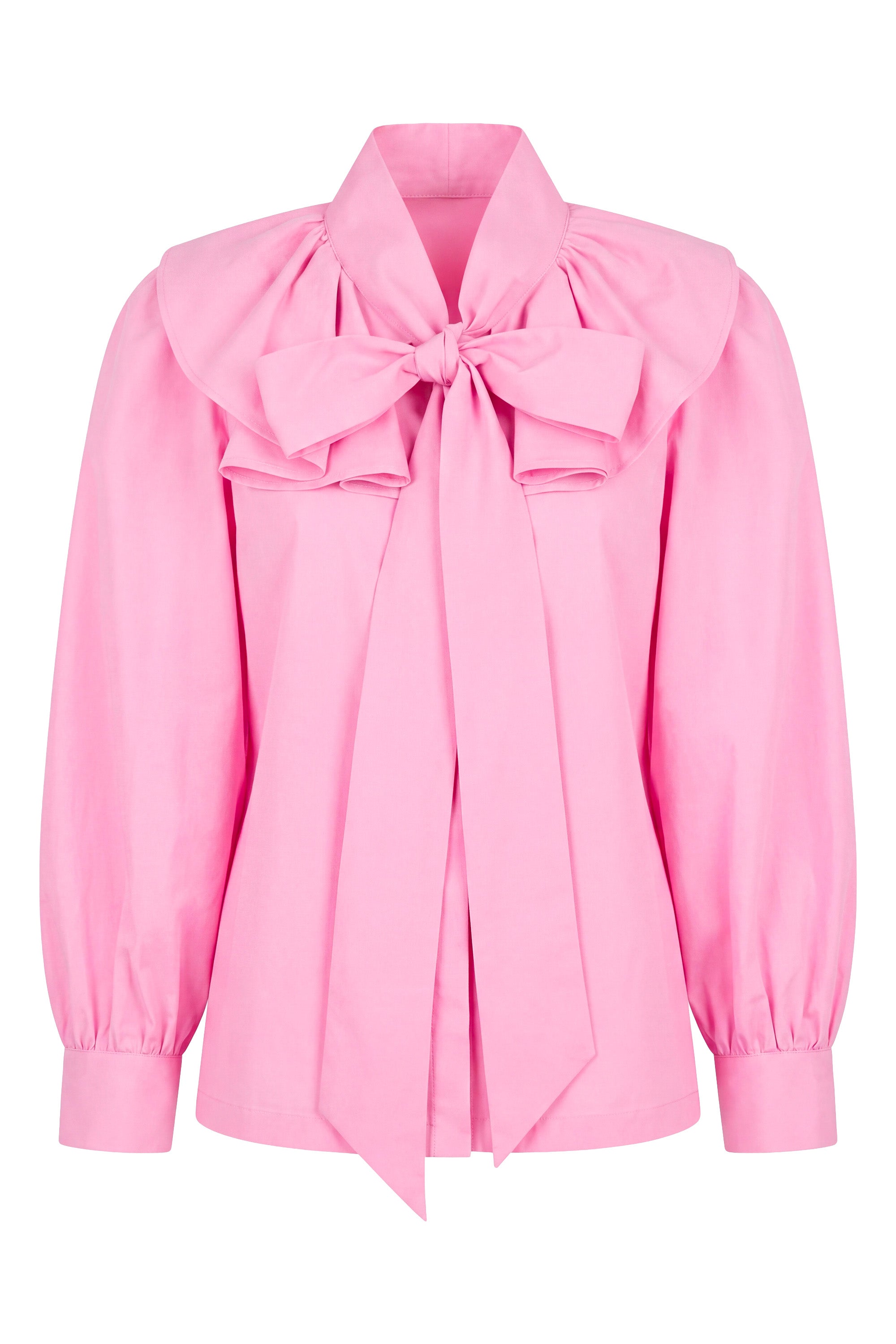 Camicia fiocco rosa