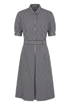 Camicia Vichy nera