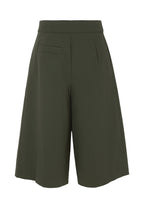 Gonna pantalone verde