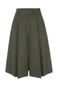 Gonna pantalone verde